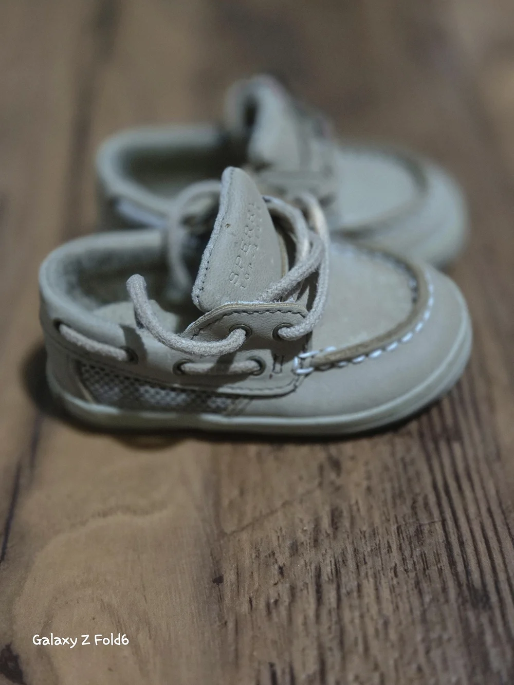 Sperry Kids Tan Leather Moccasin Boat Shoes